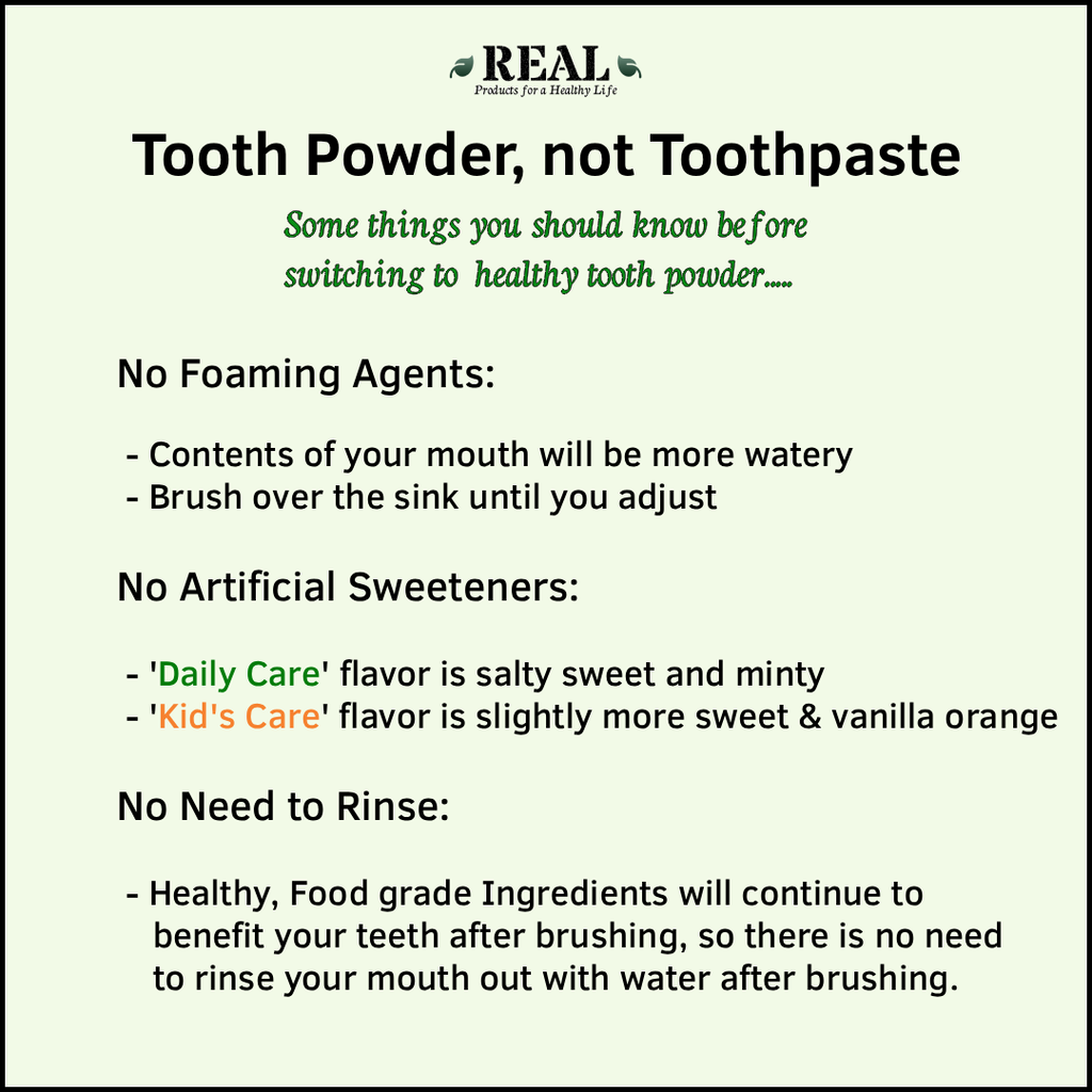 Daily Care Mint Tooth Powder