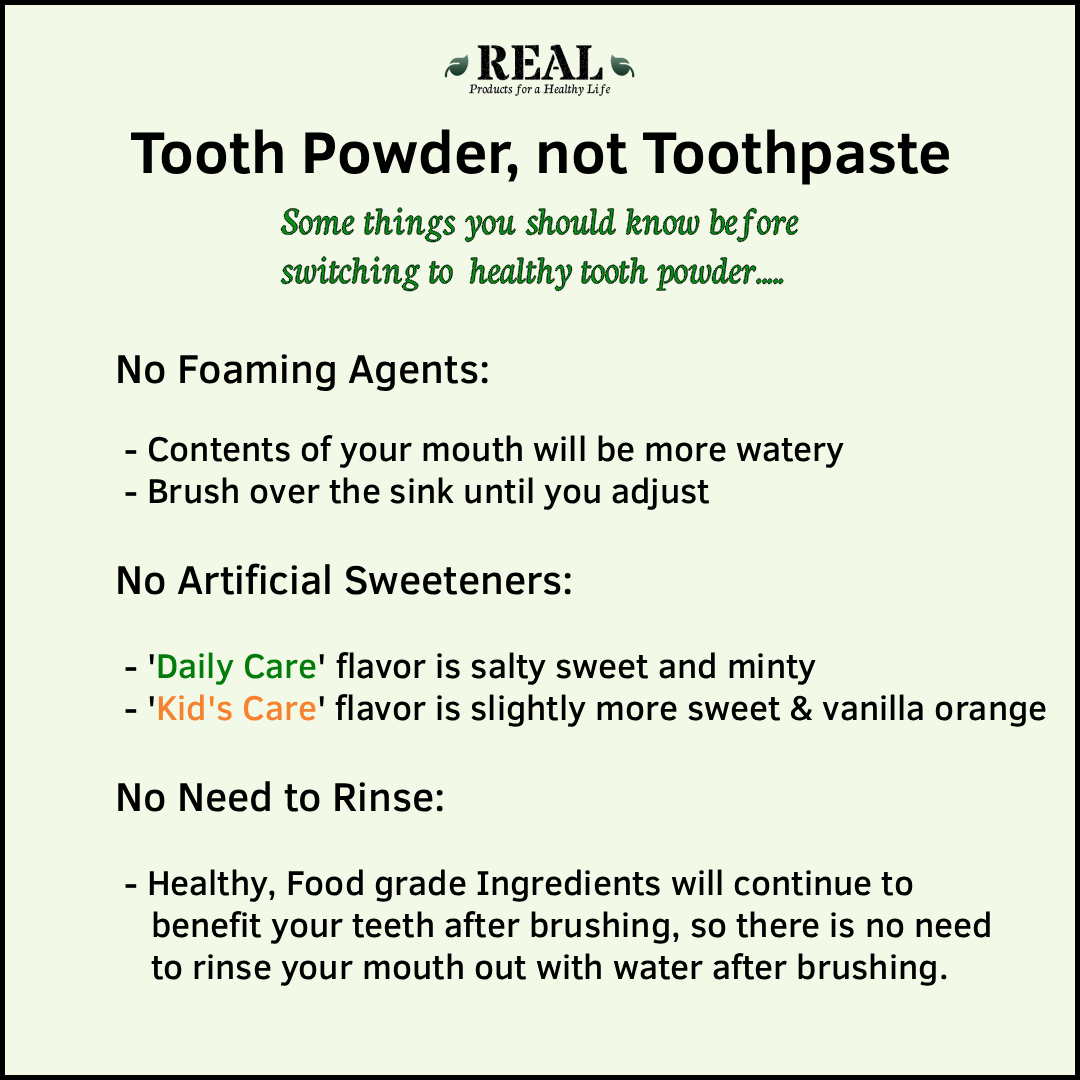 Daily Care Mint Tooth Powder