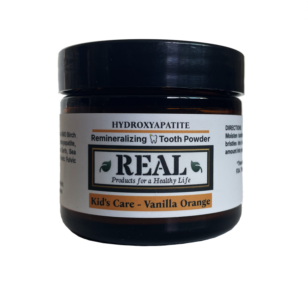 Kid's Care Vanilla Orange Tooth Powder